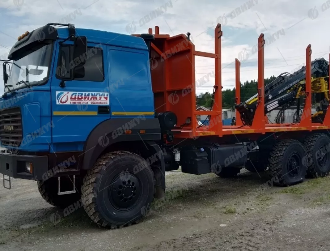 Сортиментовоз Урал 4320-80 с гидроманипулятором (ГМ)