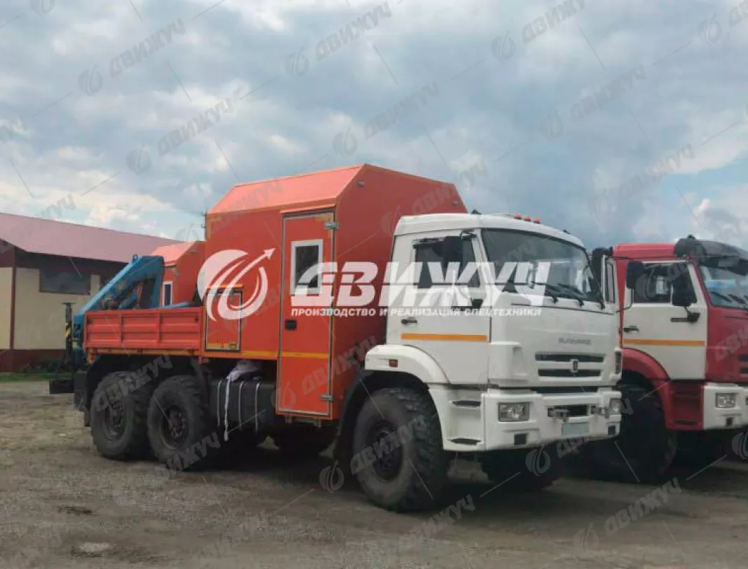 АРОК с КМУ ИМ-77 3тн КамАЗ 43118-46