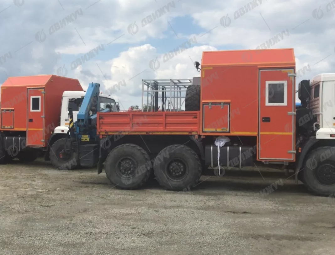 АРОК с КМУ ИМ-77 3тн КамАЗ 43118-46