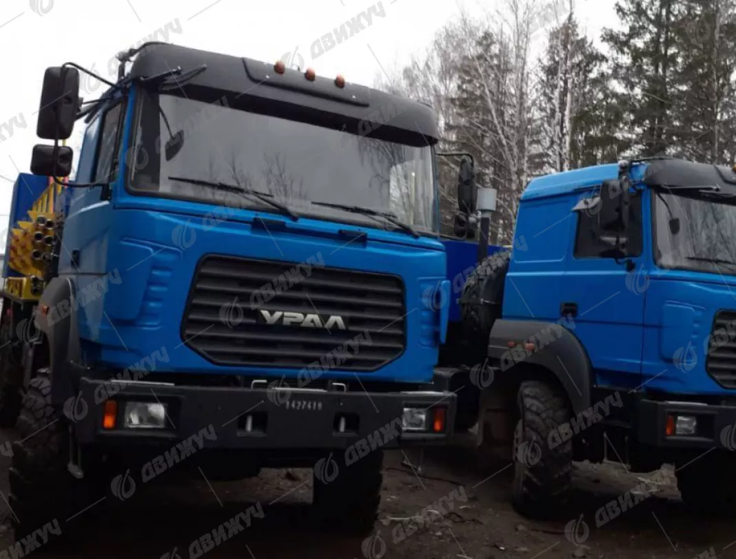 Цементировочный агрегат ЦА-320 на шасси Урал 4320-82 с ВПБ