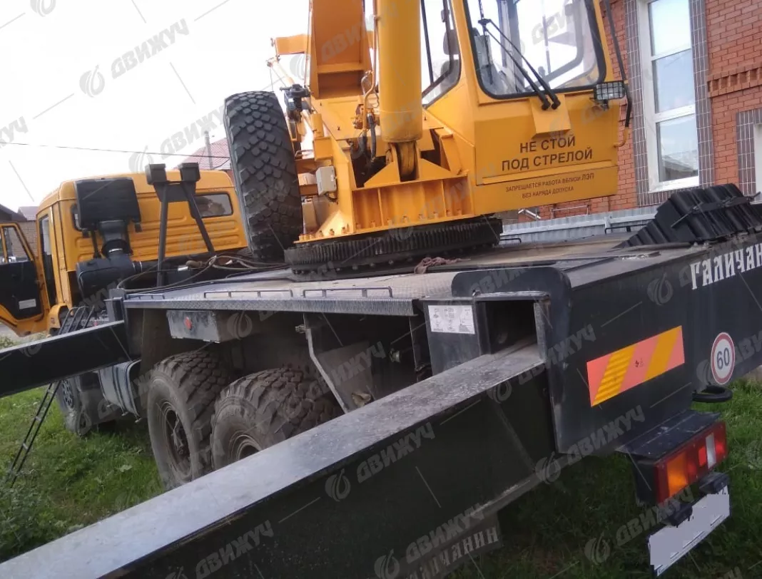 Автокран Галичанин КС-55713-5 на шасси КАМАЗ 43118-46 б/у 