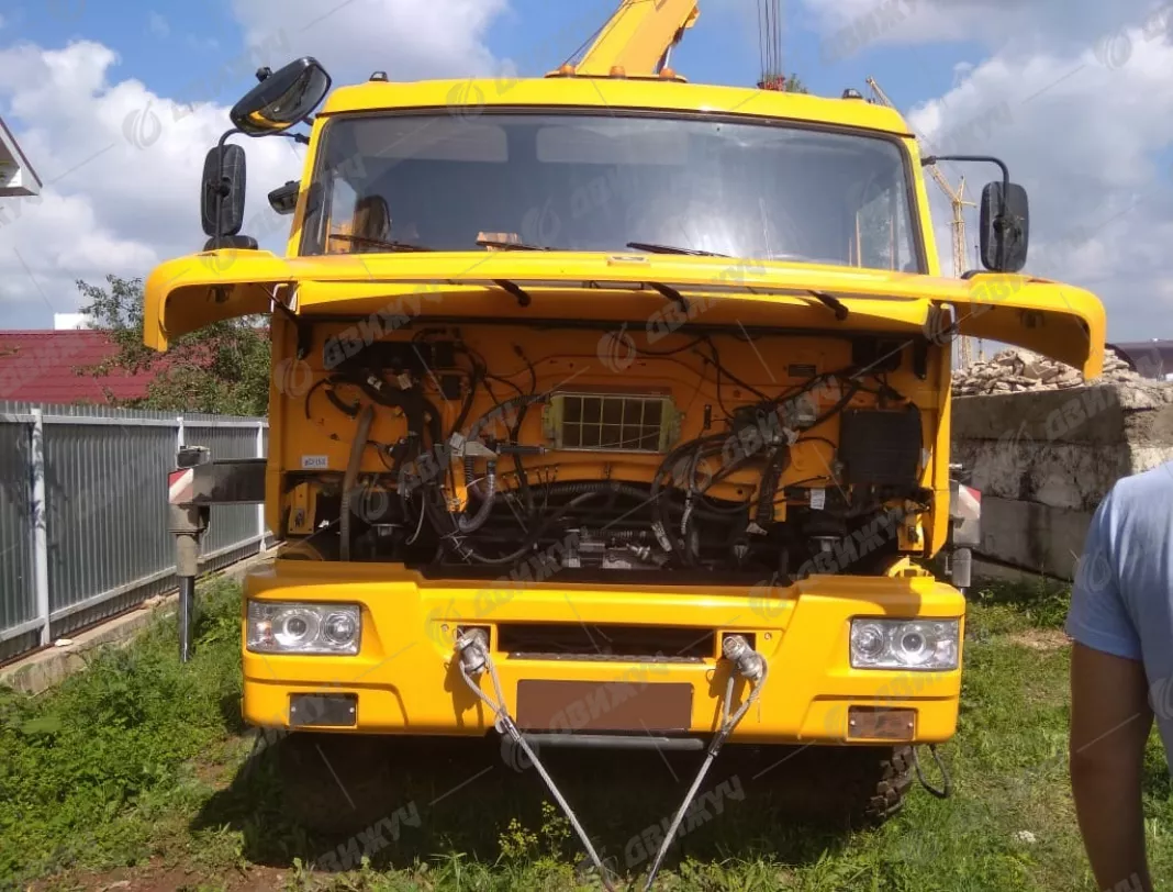 Автокран Галичанин КС-55713-5 на шасси КАМАЗ 43118-46 б/у 