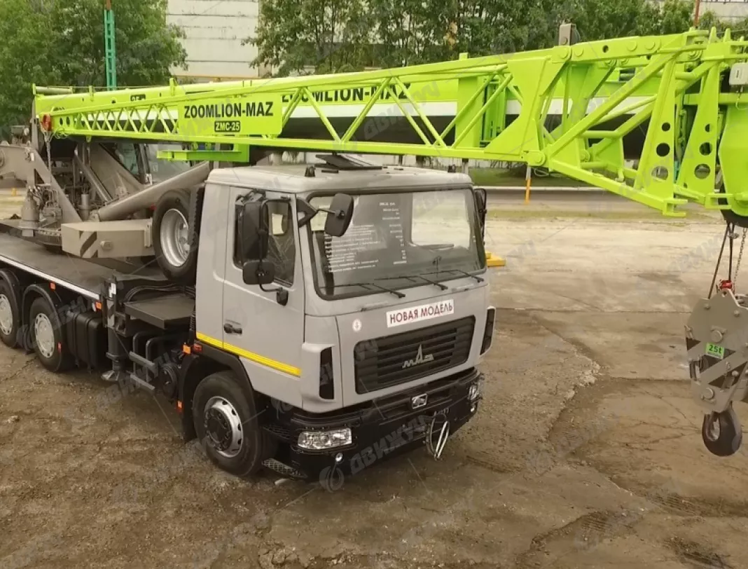 Автокран Zoomlion ZМС-25-1С на шасси МАЗ-6312С3-529-001