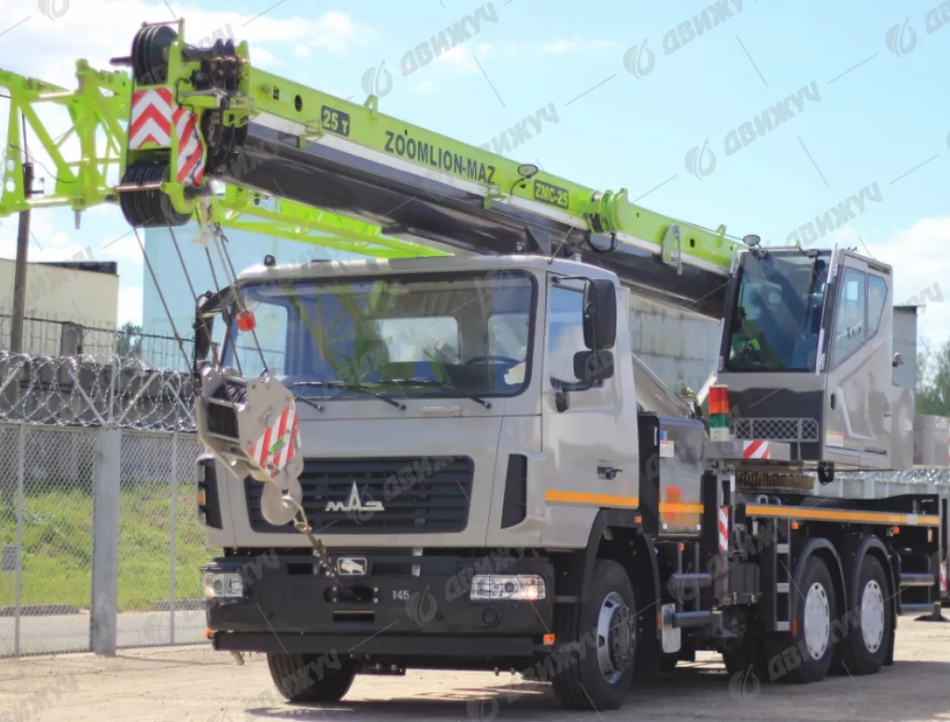 Автокран Zoomlion ZМС-25-1С на шасси МАЗ-6312С3-529-001