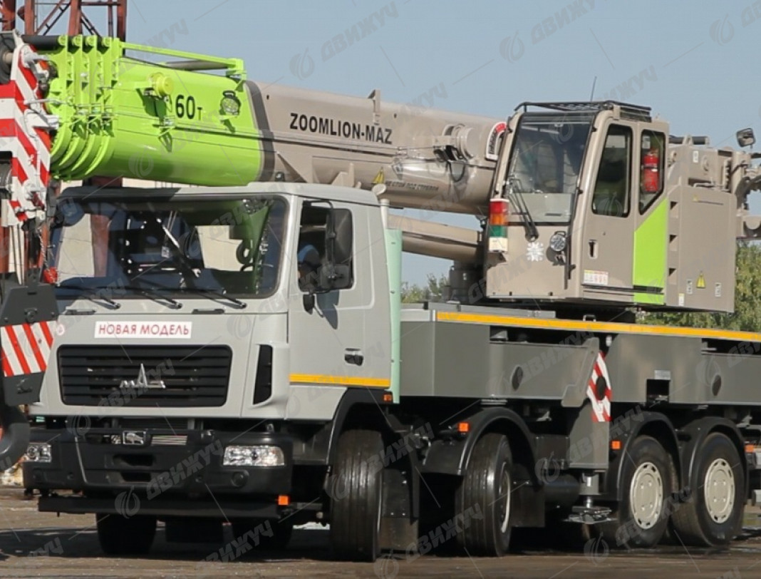 Автокран Zoomlion ZMC-60-1W1 на шасси МАЗ-651628