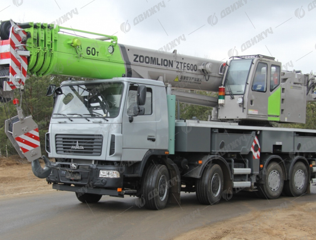 Автокран Zoomlion ZMC-60-1W1 на шасси МАЗ-651628