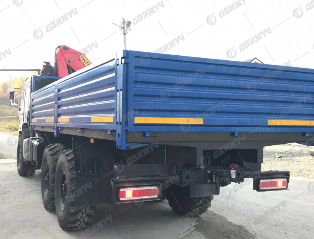 Бортовой КАМАЗ 43118-50 с КМУ PALFINGER РК 23500А