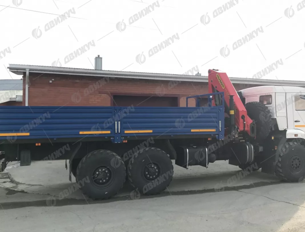 Бортовой КАМАЗ 43118-50 с КМУ PALFINGER РК 23500А