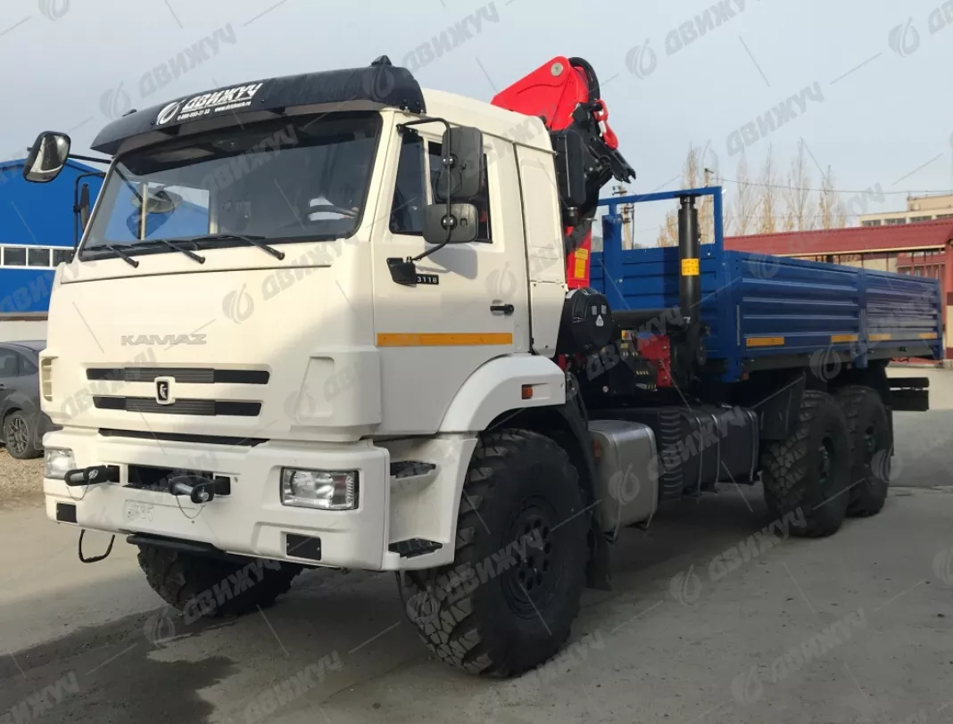 Бортовой КАМАЗ 43118-50 с КМУ PALFINGER РК 23500А