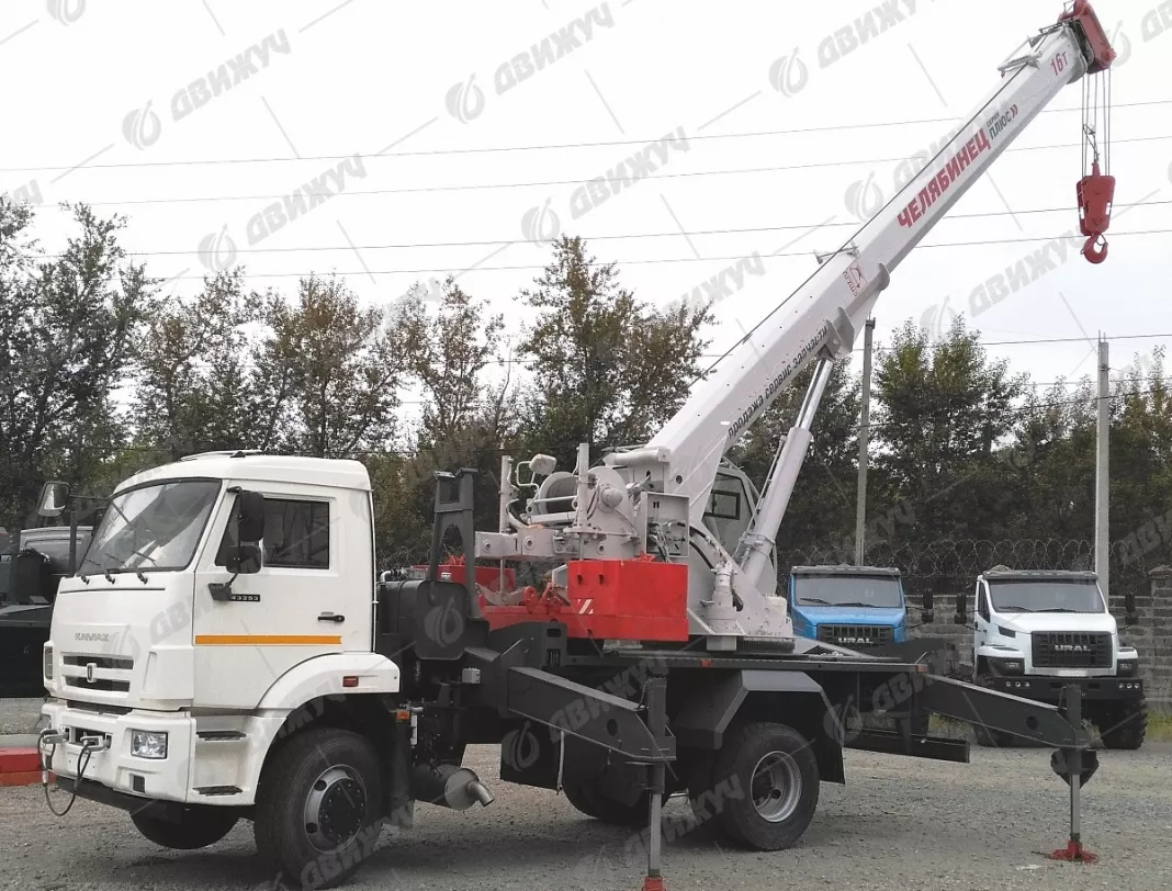 Автокран Челябинец КС-45734 на шасси КамАЗ 43253 