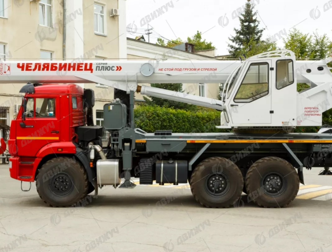 Автокран Челябинец КС-55732 на шасси КАМАЗ 43118-50 