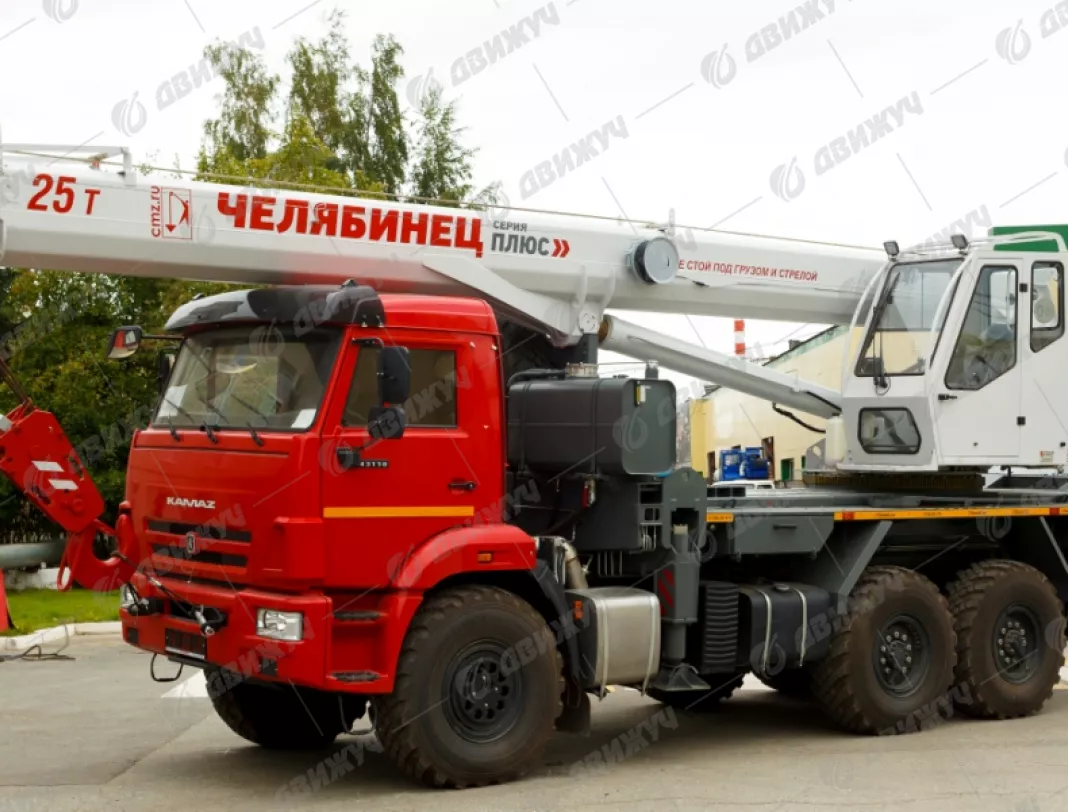 Автокран Челябинец КС-55732 на шасси КАМАЗ 43118-50 