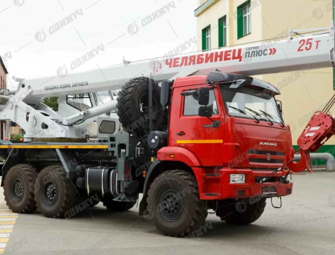 Автокран Челябинец КС-55732 на шасси КАМАЗ 43118-50 