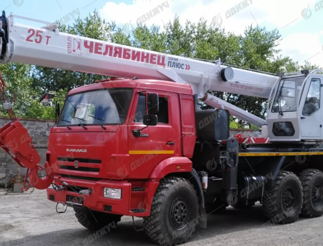 Автокран Челябинец КС-55732 на шасси КАМАЗ 43118-50 