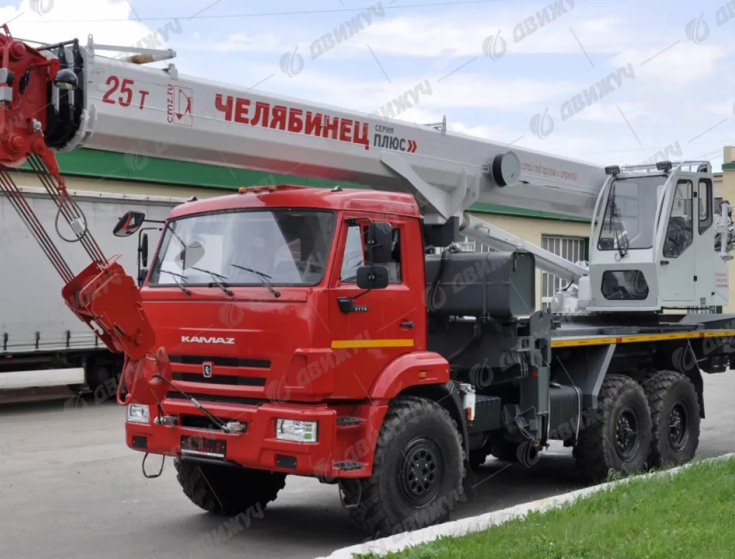 Автокран Челябинец КС-55732-33 на шасси КАМАЗ 43118-50 