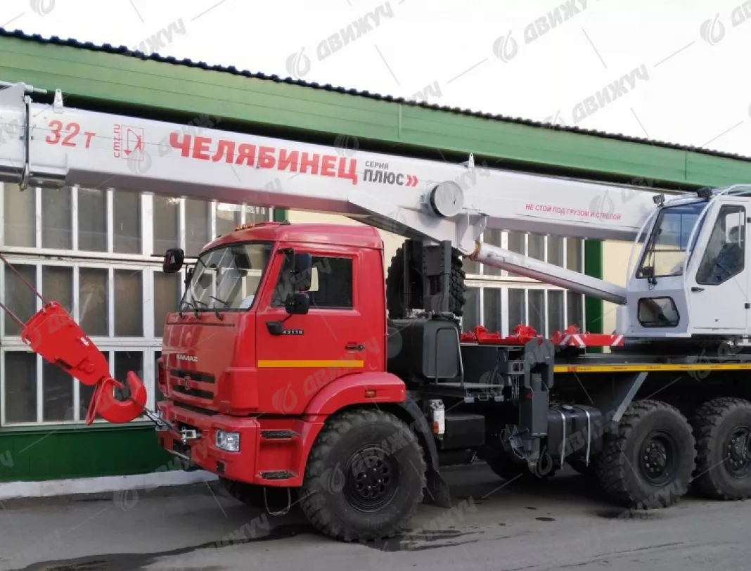 Автокран Челябинец КС-55733-26 на шасси КАМАЗ 43118-50 