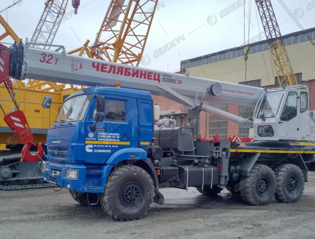 Автокран Челябинец КС-55733-26 на шасси КАМАЗ 43118-50 