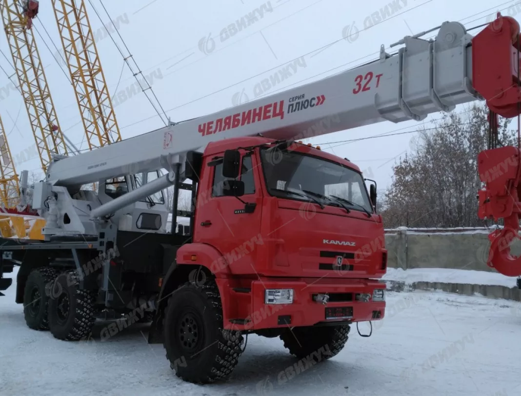 Автокран Челябинец КС-55733-26 на шасси КАМАЗ 43118-50 