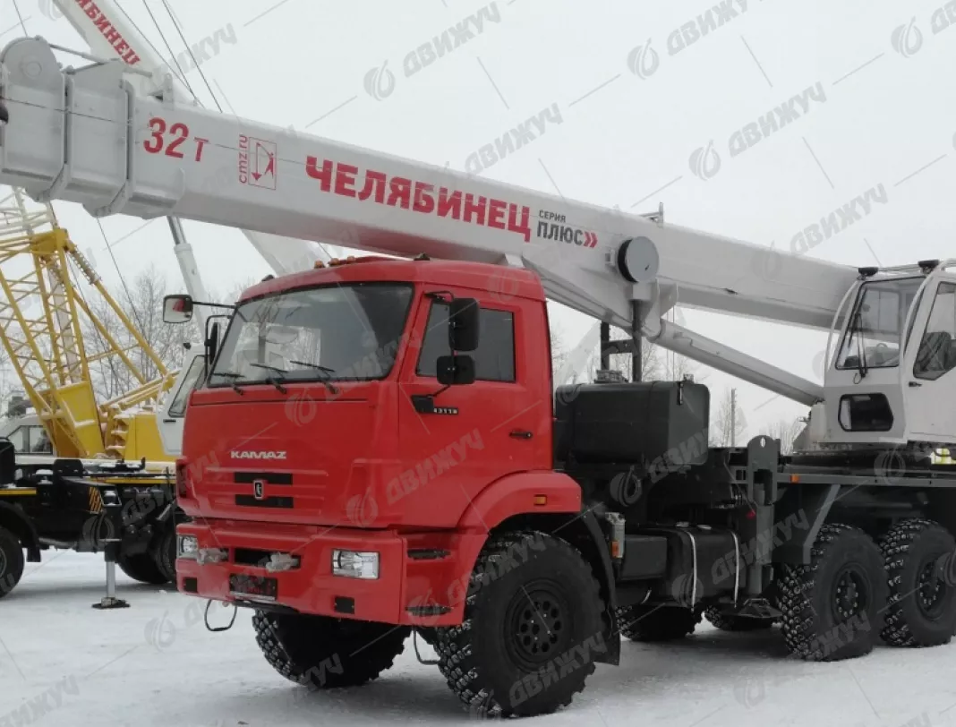 Автокран Челябинец КС-55733-26 на шасси КАМАЗ 43118-50 