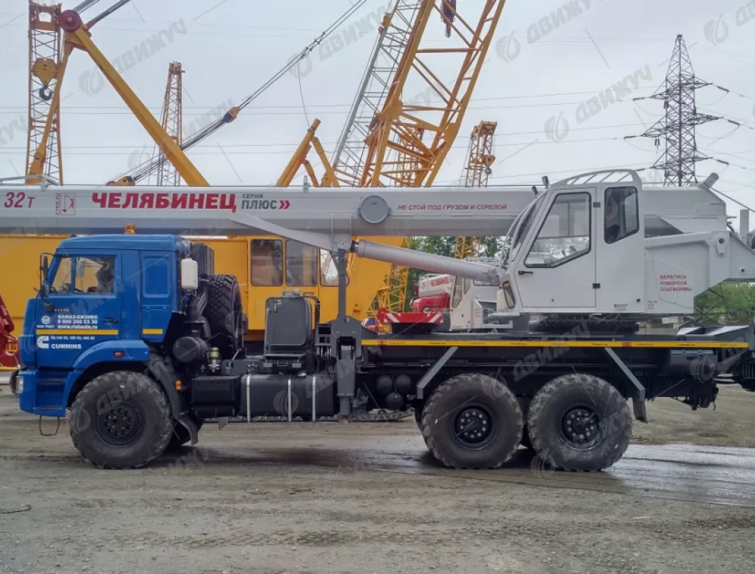 Автокран Челябинец КС-55733-26 на шасси КАМАЗ 43118-50 