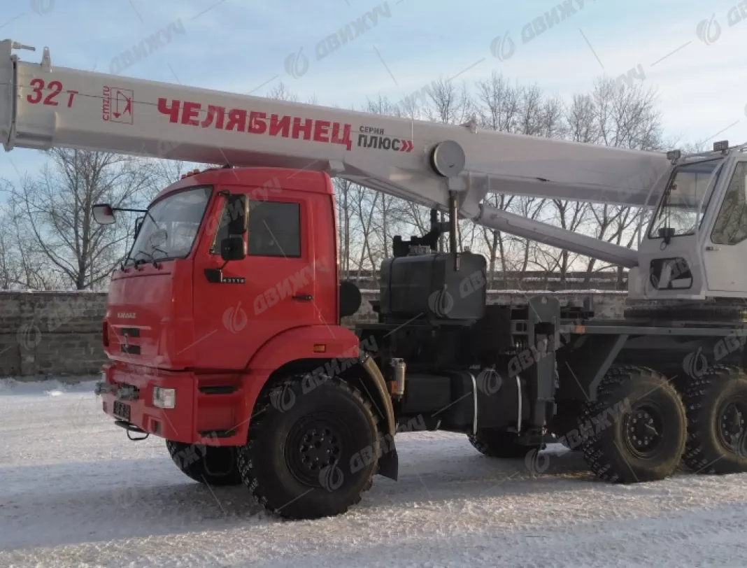 Автокран Челябинец КС-55733-26 на шасси КАМАЗ 43118-50 