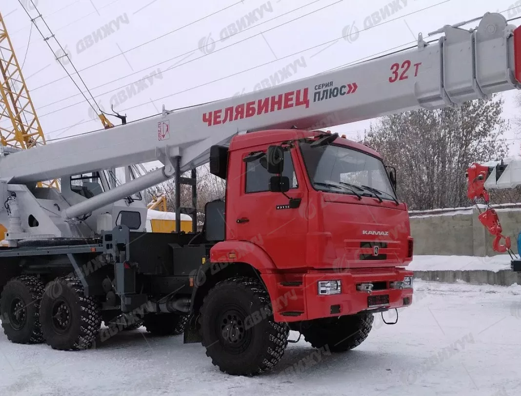 Автокран Челябинец КС-55733-33 на шасси КАМАЗ 43118-50 