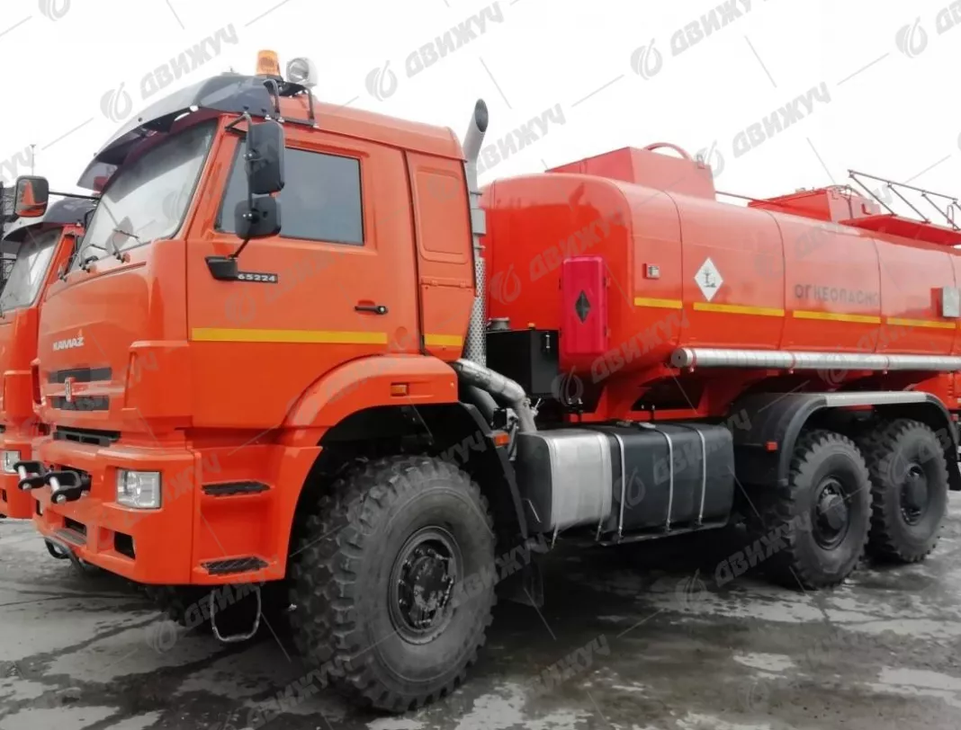 Автоцистерна нефтепромысловая АЦН-18 КАМАЗ 65224-53