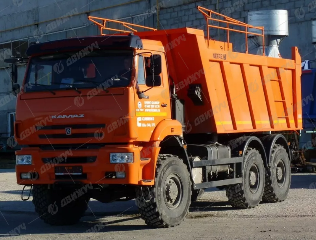 Самосвал-шламовоз на шасси КАМАЗ 43118