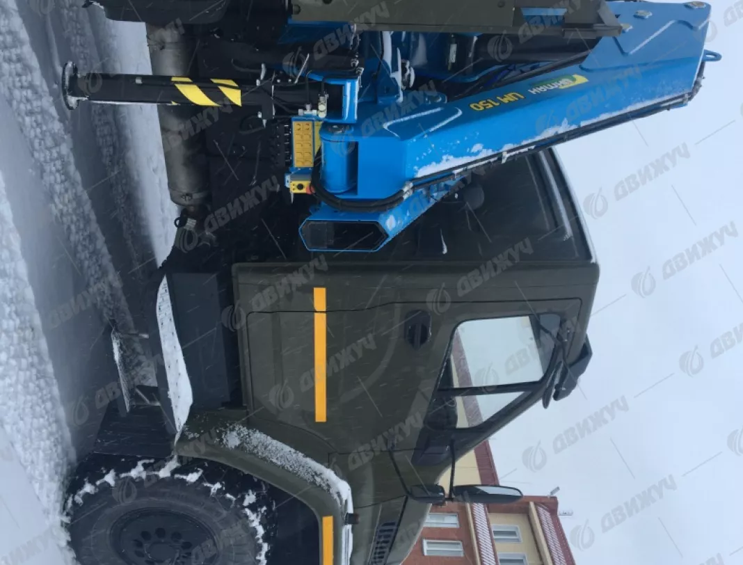 Бортовой Урал Next 4320-74 с КМУ ИМ-150
