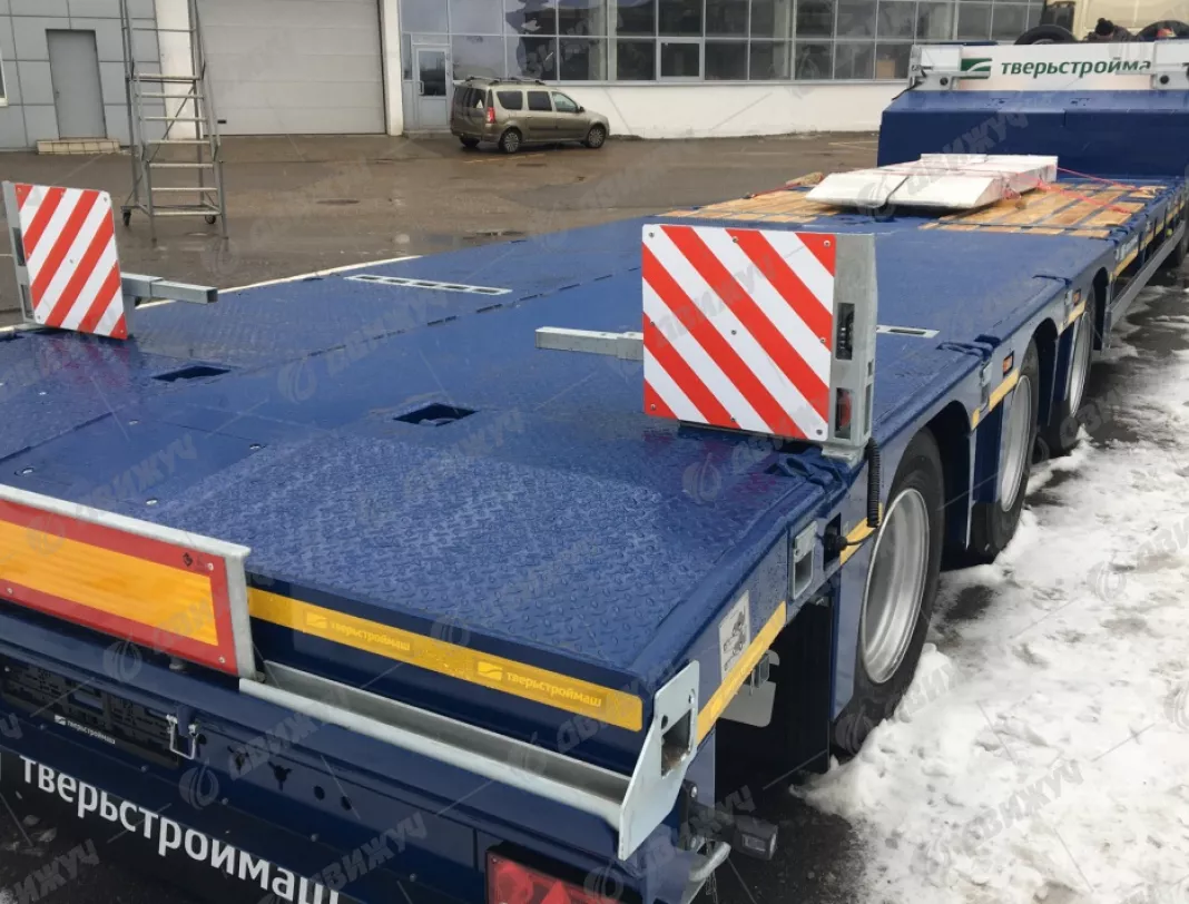 Полуприцеп-трал раздвижной (3-х осный)