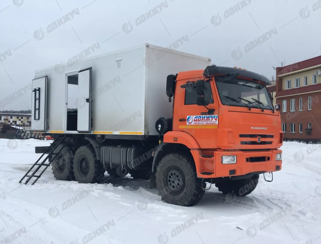 ППУ (ПГУ) на шасси  КАМАЗ 43118-50 