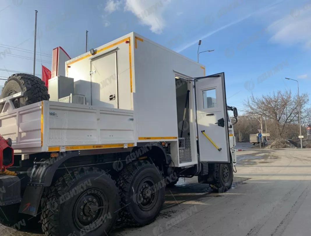 АРОК (ПРМ) на шасси КАМАЗ 43118 с КМУ КМУ Palfinger РК 6500А 
