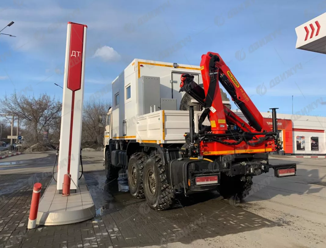 АРОК (ПРМ) на шасси КАМАЗ 43118 с КМУ КМУ Palfinger РК 6500А 