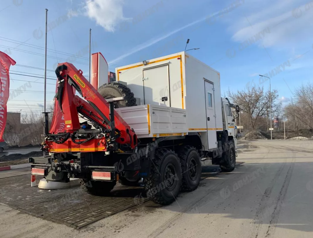 АРОК (ПРМ) на шасси КАМАЗ 43118 с КМУ КМУ Palfinger РК 6500А 