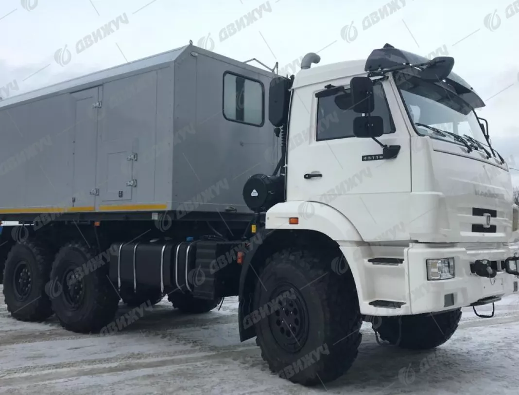 ППУА 2000/100 на шасси КАМАЗ 43118-50 (насос импортный)