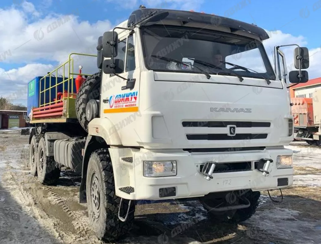 Цементировочный агрегат ЦА-320 на шасси КАМАЗ 43118-50 c ВПБ