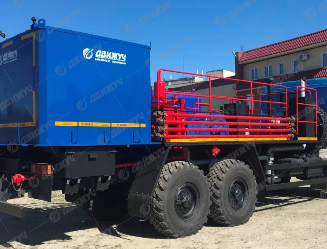 Цементировочный агрегат ЦА-320 на шасси Урал 4320-80 без ВПБ