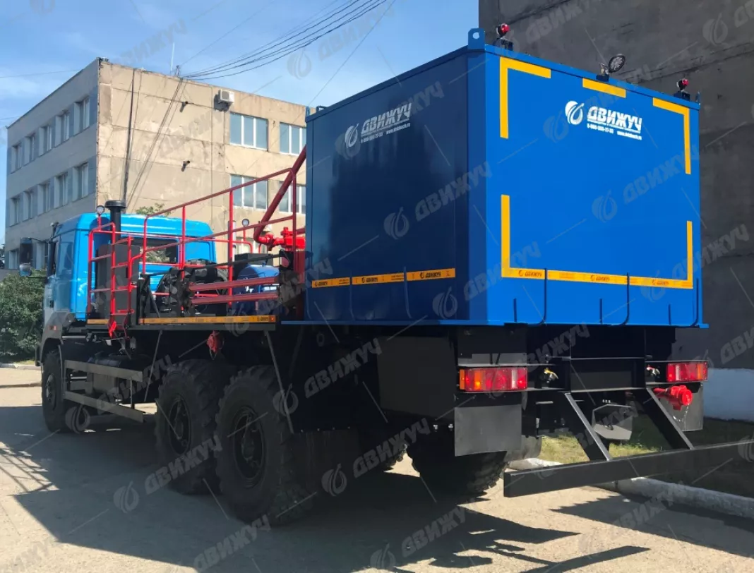 Цементировочный агрегат ЦА-320 на шасси Урал 4320-80 без ВПБ