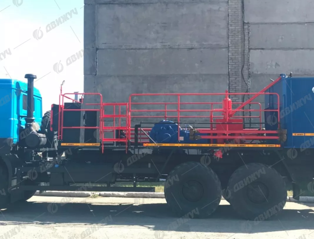 Цементировочный агрегат ЦА-320 на шасси Урал 4320-80 без ВПБ