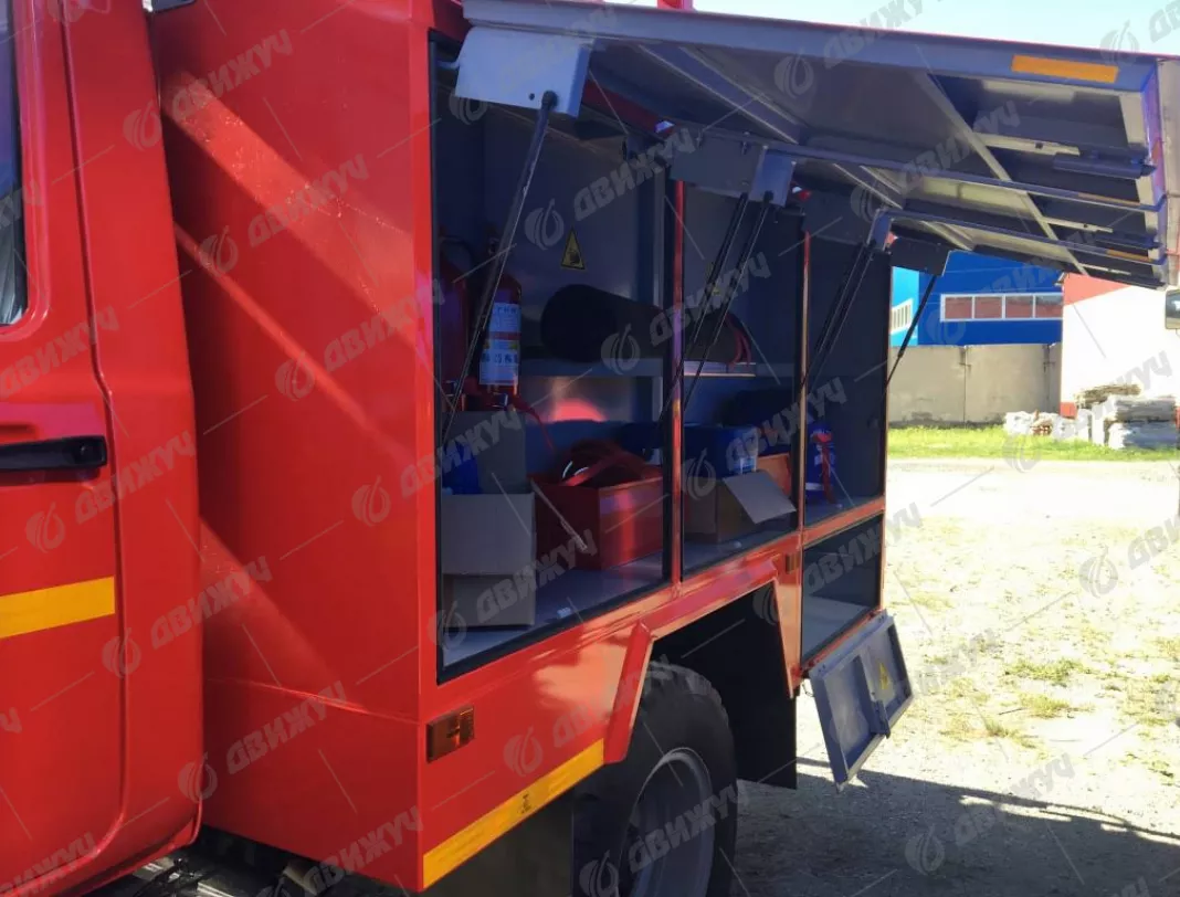Автоцистерна пожарная АЦ-2,6-40 (33086) на базовом шасси ГАЗ-33086
