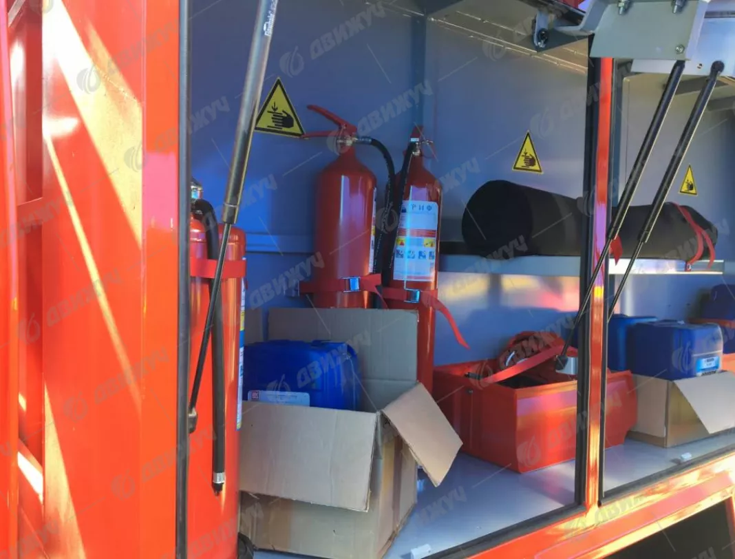 Автоцистерна пожарная АЦ-2,6-40 (33086) на базовом шасси ГАЗ-33086