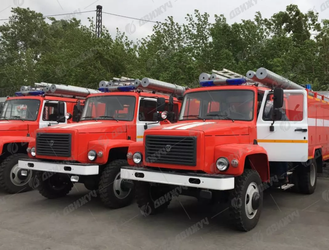 Автоцистерна пожарная АЦ-2,6-40 (33086) на базовом шасси ГАЗ-33086