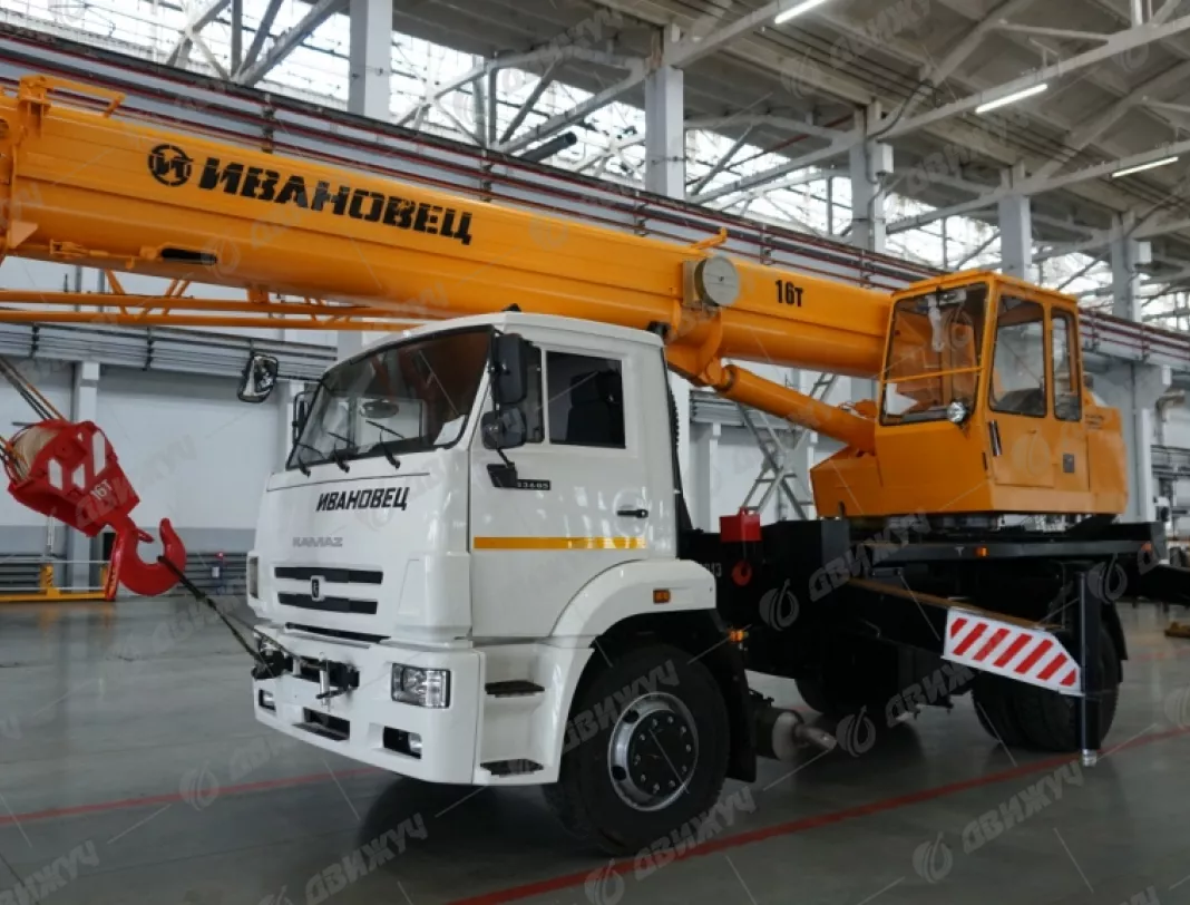Автокран Ивановец  35714К-3 на шасси КАМАЗ-53605