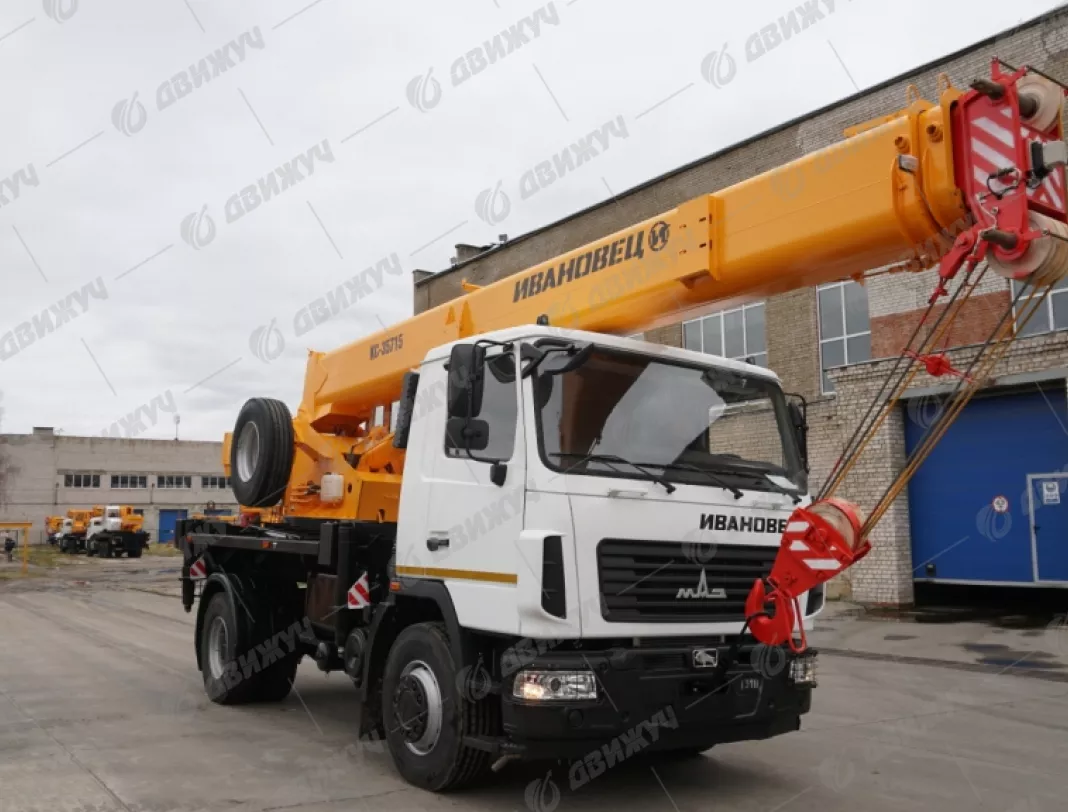 Автокран Ивановец  35715 на шасси МАЗ-5340С2