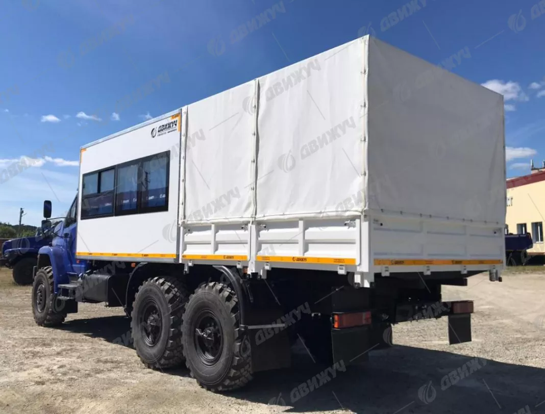 ГПА на шасси Урал Next 4320-72 (с тентом и грузовой талью)