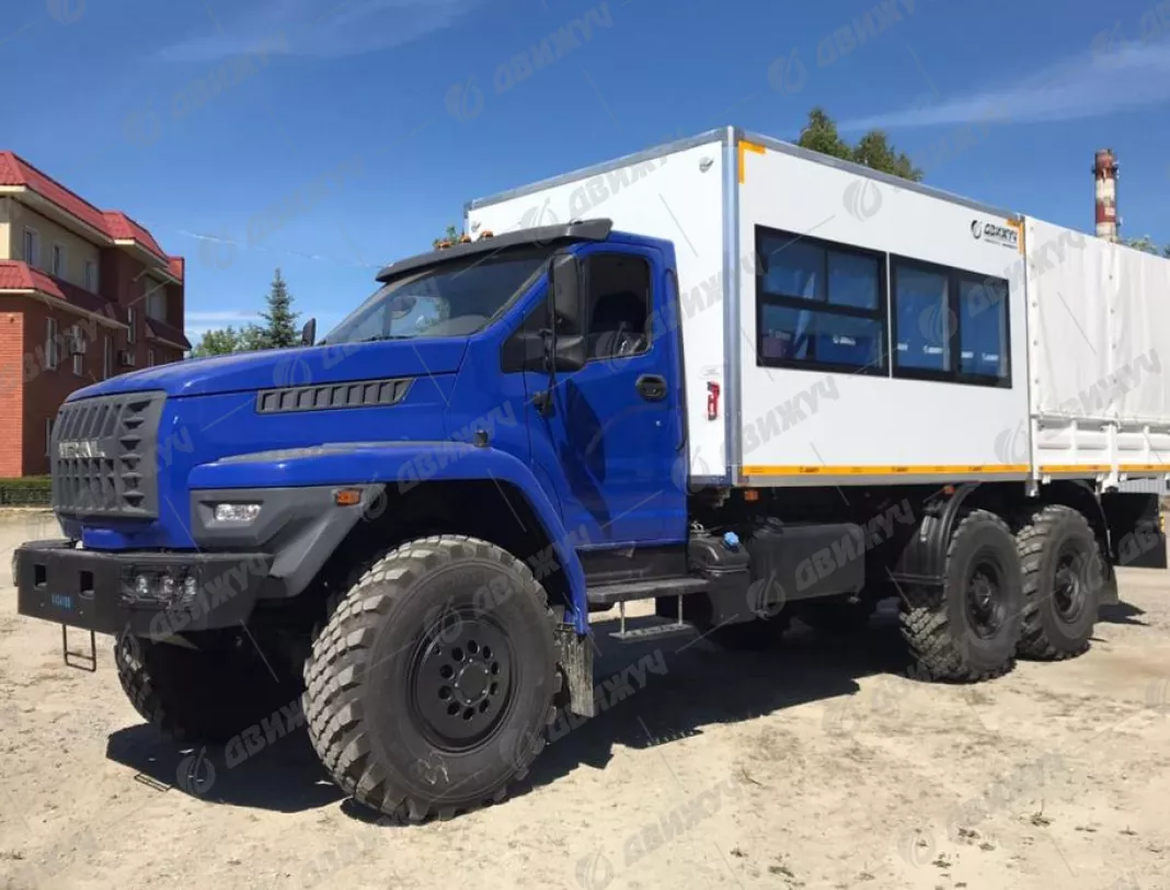 ГПА на шасси Урал Next 4320-72 (с тентом и грузовой талью)