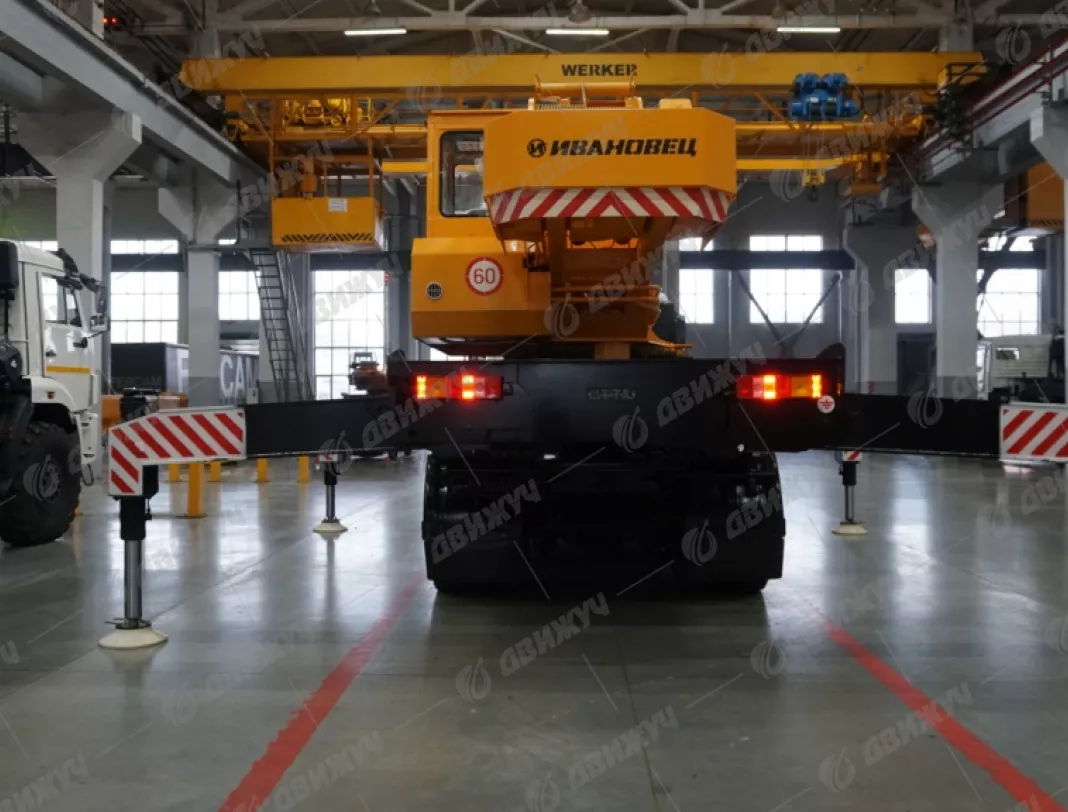 АВТОКРАН ИВАНОВЕЦ КС-45717A-1 на шасси МАЗ-6312СЗ