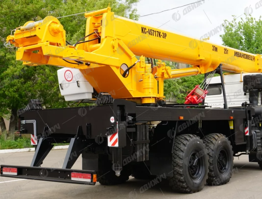 АВТОКРАН ИВАНОВЕЦ КС-45717К-3Р Аir на шасси KAMAЗ 43118