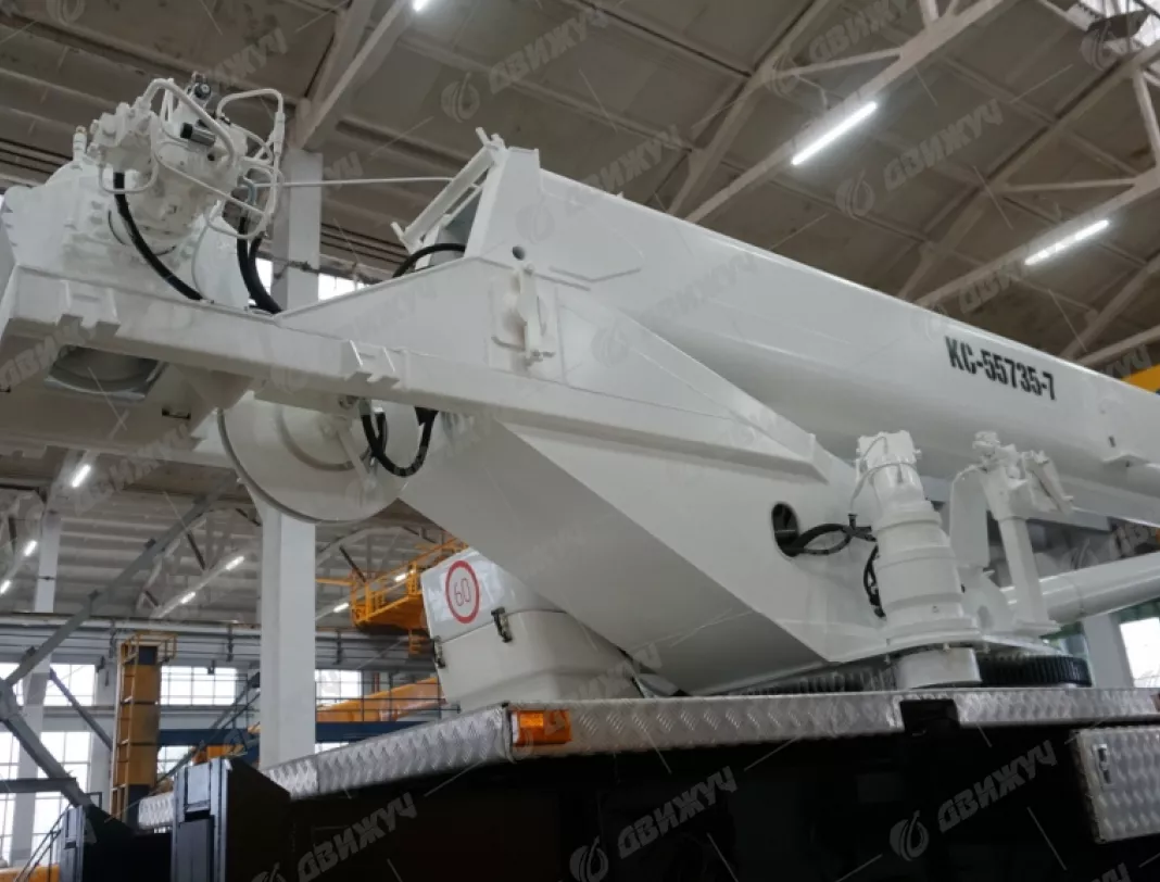 АВТОКРАН ИВАНОВЕЦ КС-55735-7 на шасси КАМАЗ-63501