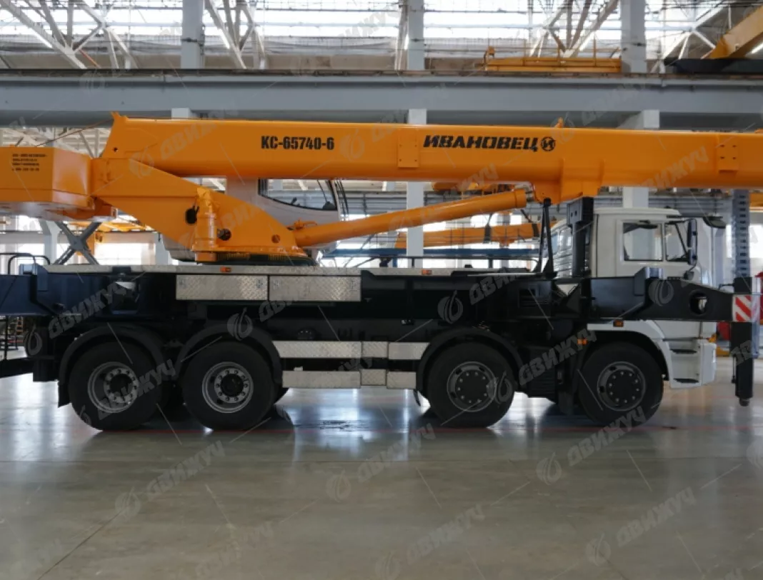 АВТОКРАН ИВАНОВЕЦ КС-65740-6 на шасси КАМАЗ-6540